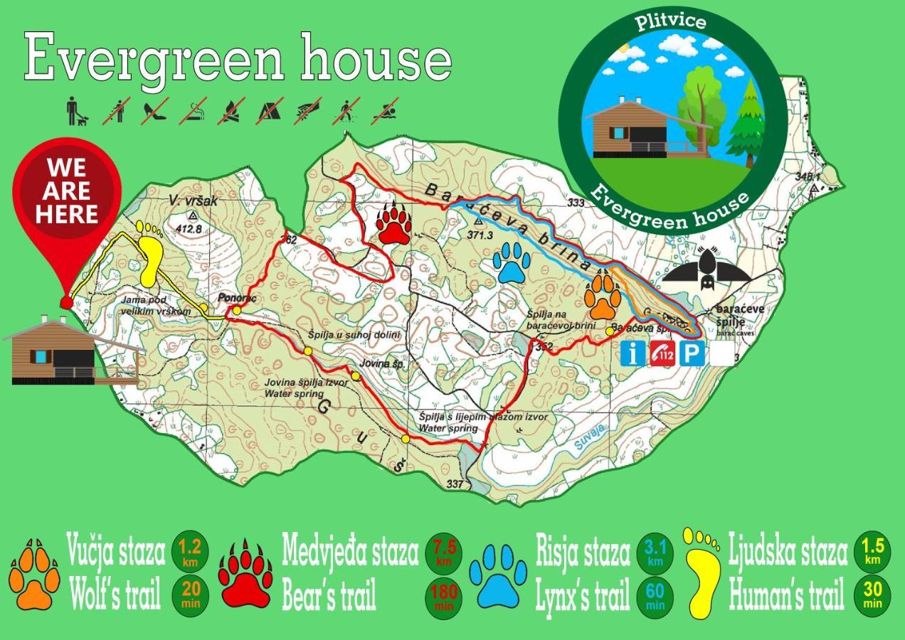 Evergreen House Plitvice Раковица Екстериор снимка